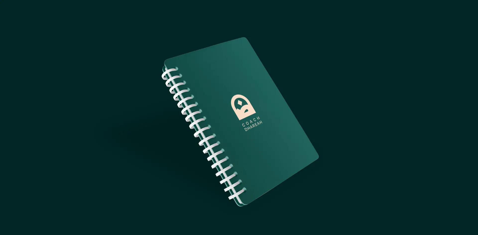 Coach Dhareah branded notebook