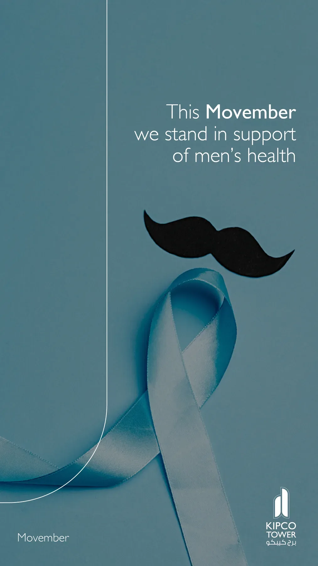 The Movember story artwork. November 2025.