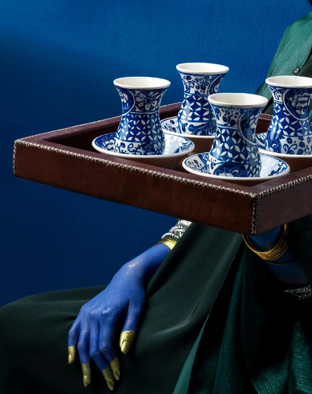 House of Jay: Blue coffee cups, serving and lifestyle photography