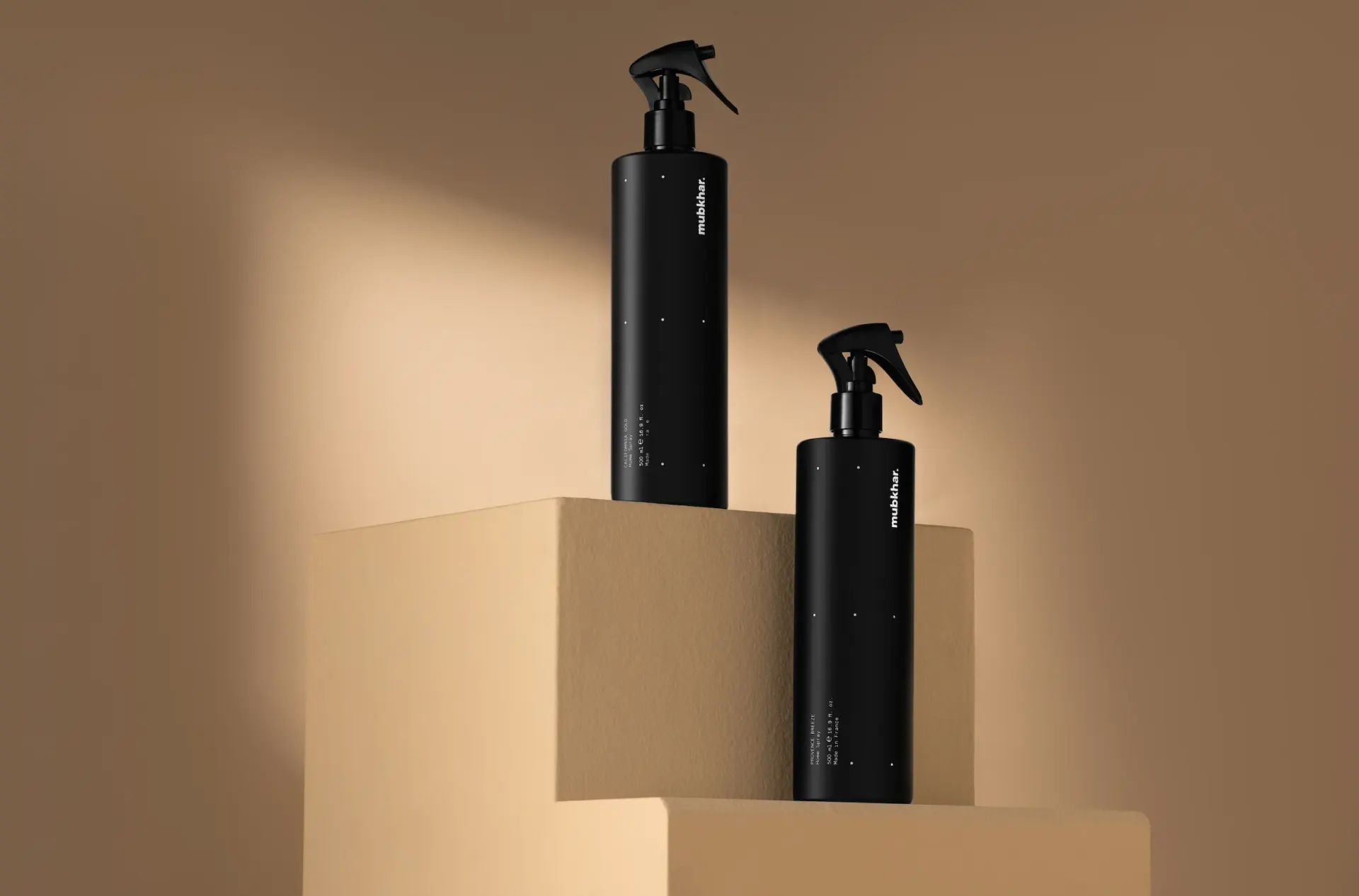 Mubkhar: Home spray collection, storefront imagery