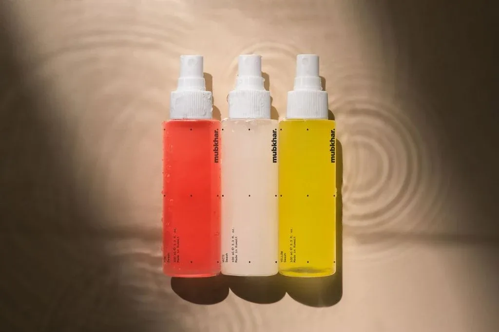 Mubkhar: Body splash collection, storefront imagery