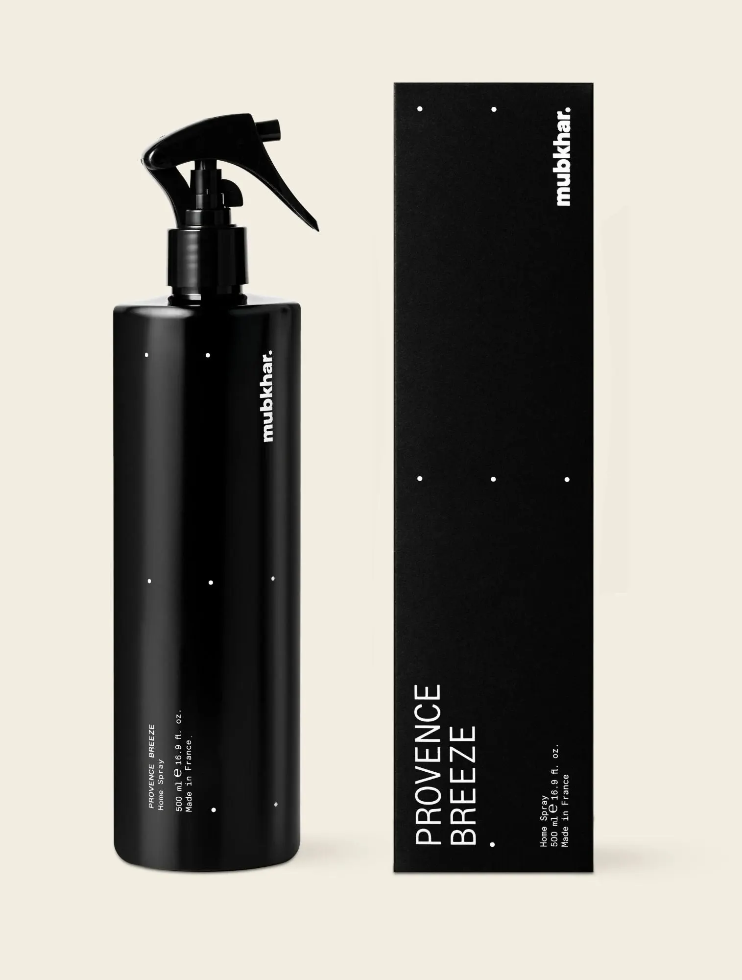 Mubkhar: Home spray and packaging, Provence Breeze