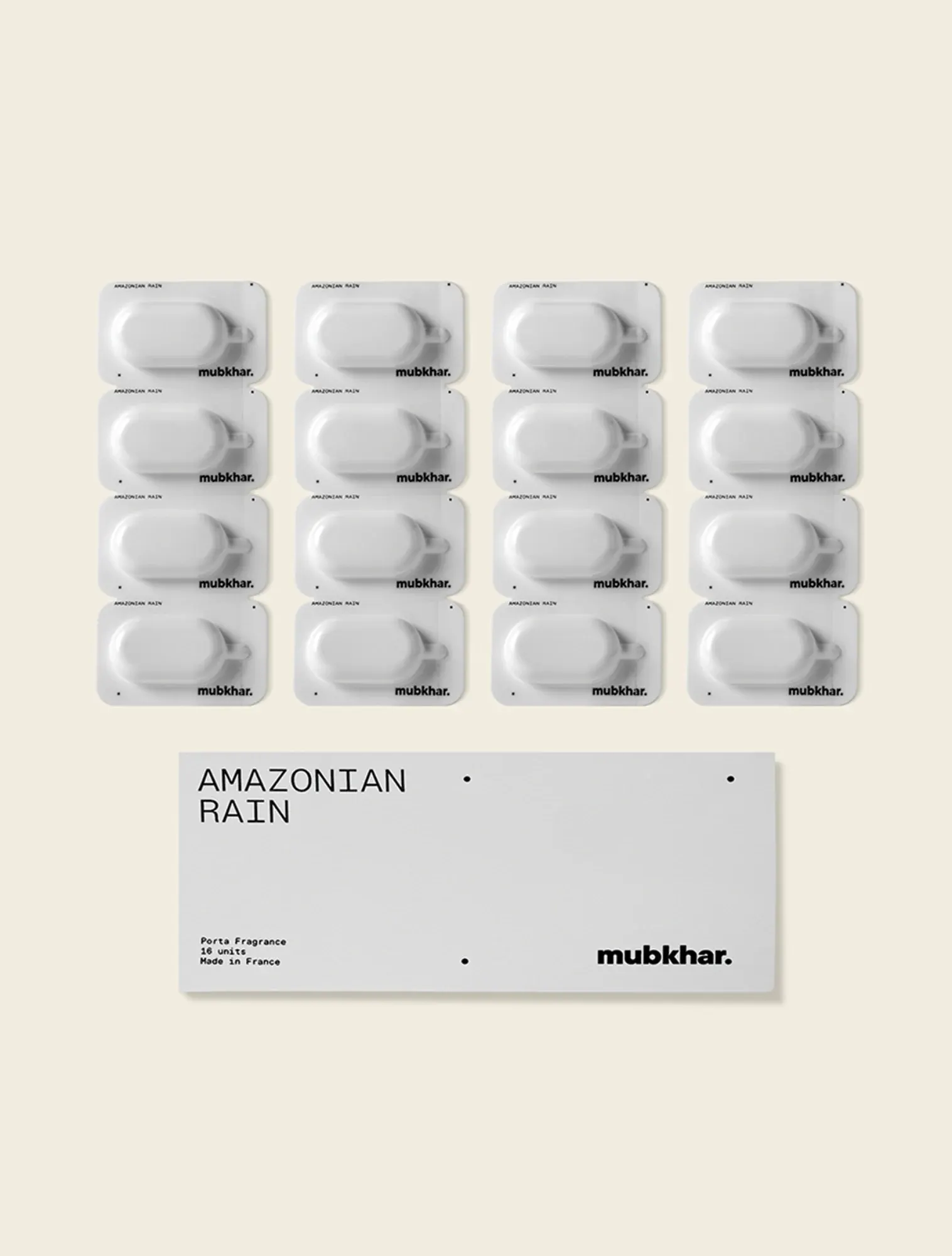 Mubkhar: Amazonian Rain, product and packaging detail